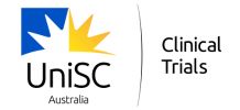 University of the Sunshine Coast Clinical Trials